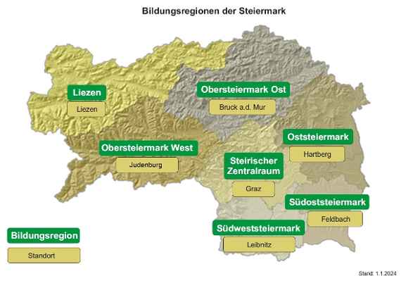 Regionen der Steiermark
