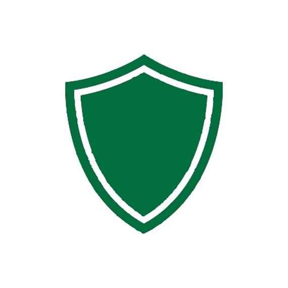 grünes Schild