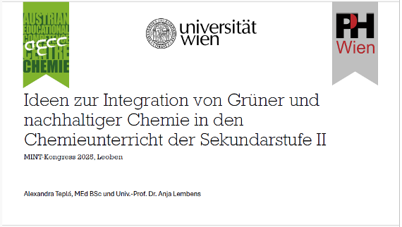 Bild Grüne Chemie