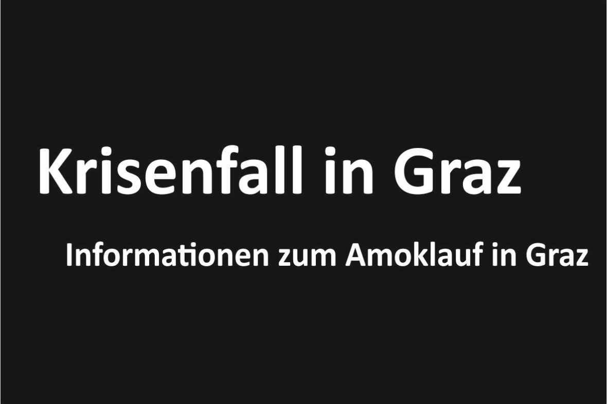 Krisenfall in Graz allgemein