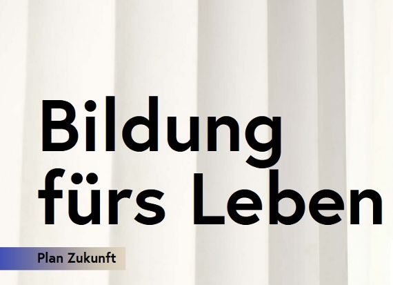 Bildung fürs Leben